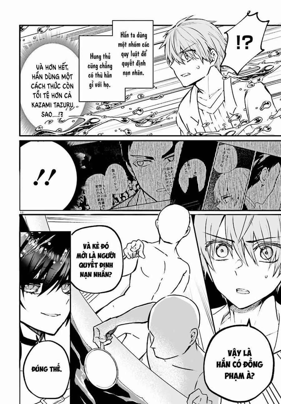 Kẻ Hoạ Sát: Tử Tù Kazami Tazuru 9 trang 18