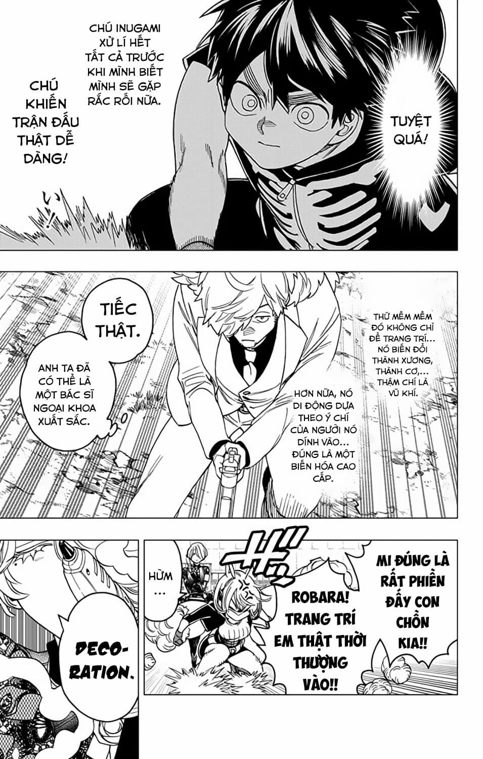 Kemono Jihen 0 Nữ thần trang 17