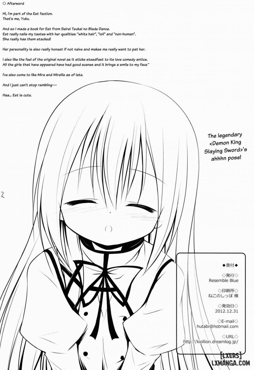 Kenseirei Est no Asa Oneshot trang 20