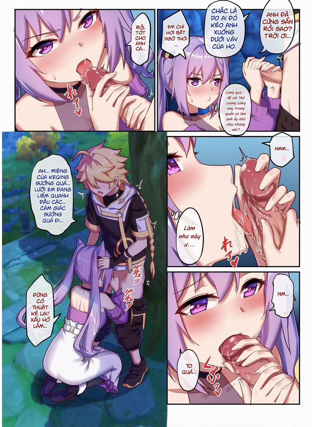 Keqing hẹn hò với Nhà Lữ Hành Oneshot trang 13