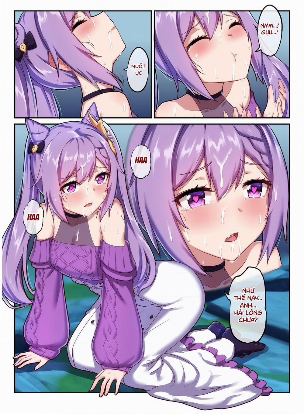 Keqing hẹn hò với Nhà Lữ Hành Oneshot trang 16