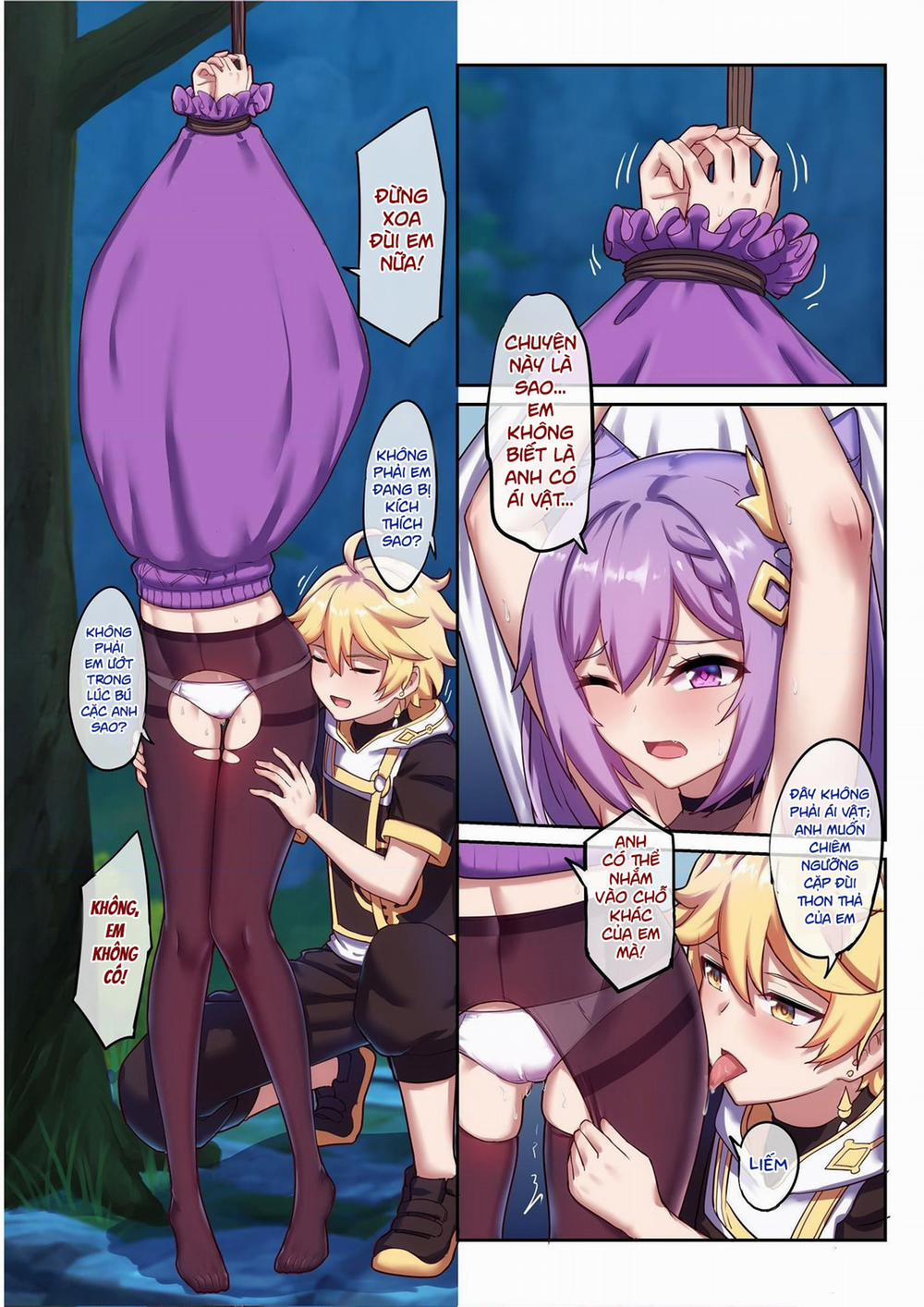 Keqing hẹn hò với Nhà Lữ Hành Oneshot trang 17