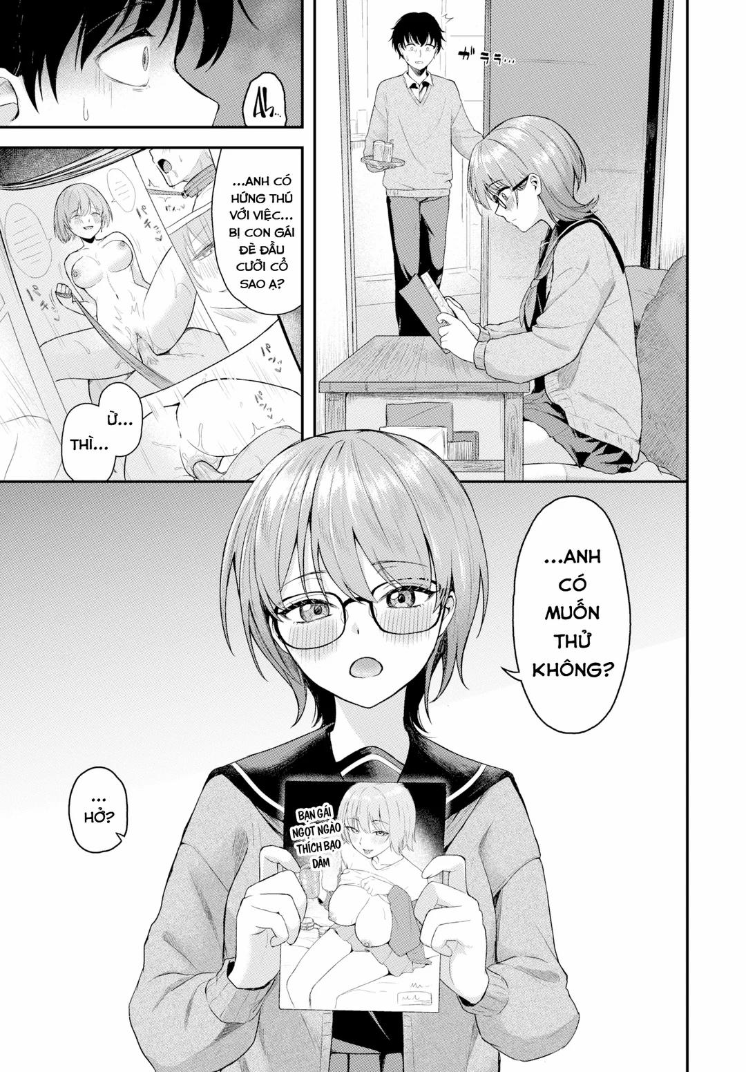 Khát khao được bạn gái bạo dâm Oneshot trang 3