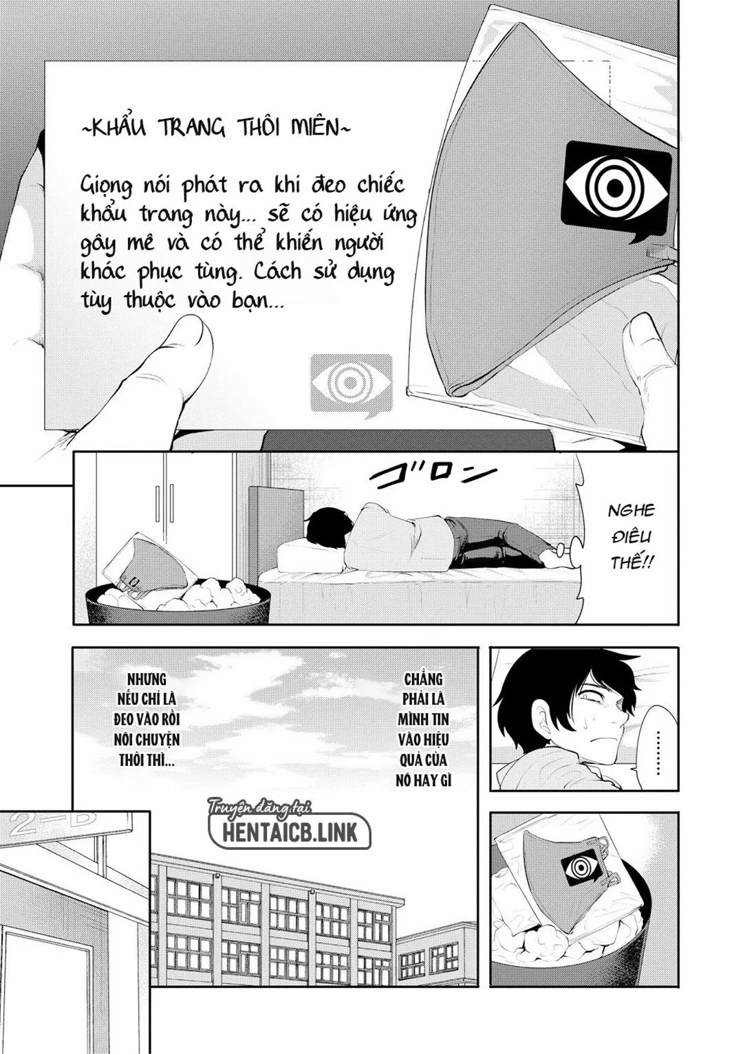 Khẩu trang thôi miên: Chịch tức thì 1 trang 8