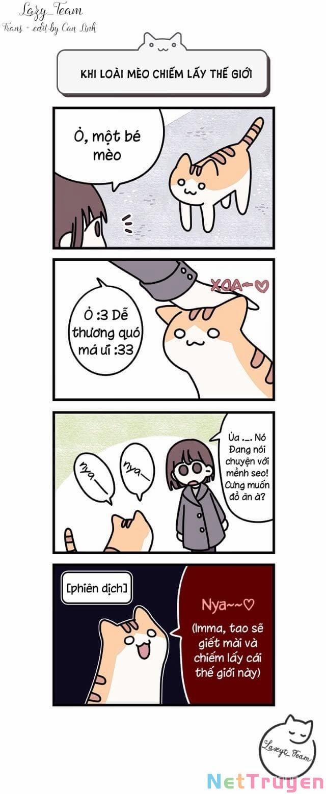 Khi Loài Mèo Làm Bá Chủ Thế Giới 1 trang 1
