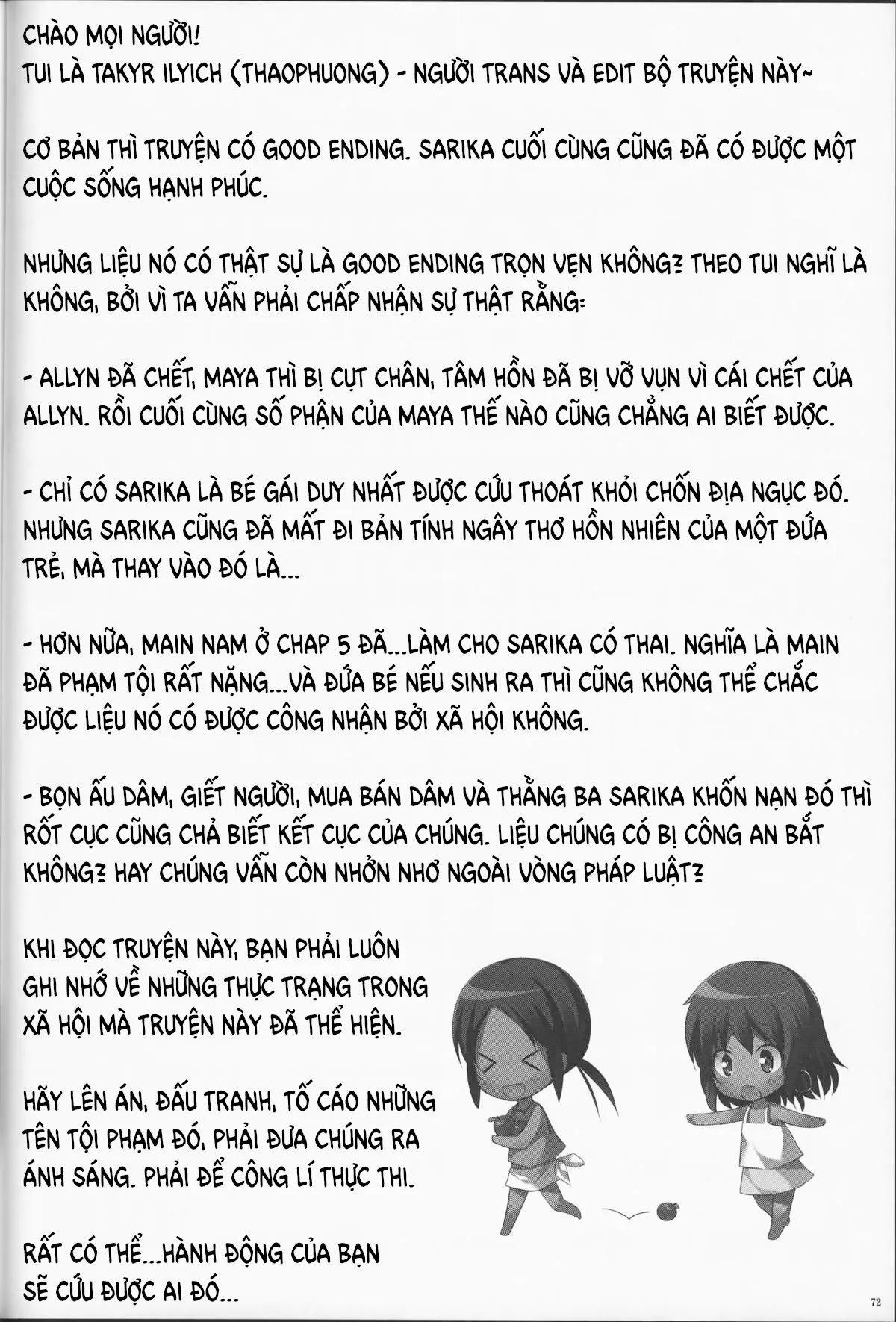 Khi Nào Chú Chim Bị Nhốt Lồng Kia Sẽ Được Tự Do? [Kago No Naka No Kotori Wa Itsu Deyaru] 7 trang 1