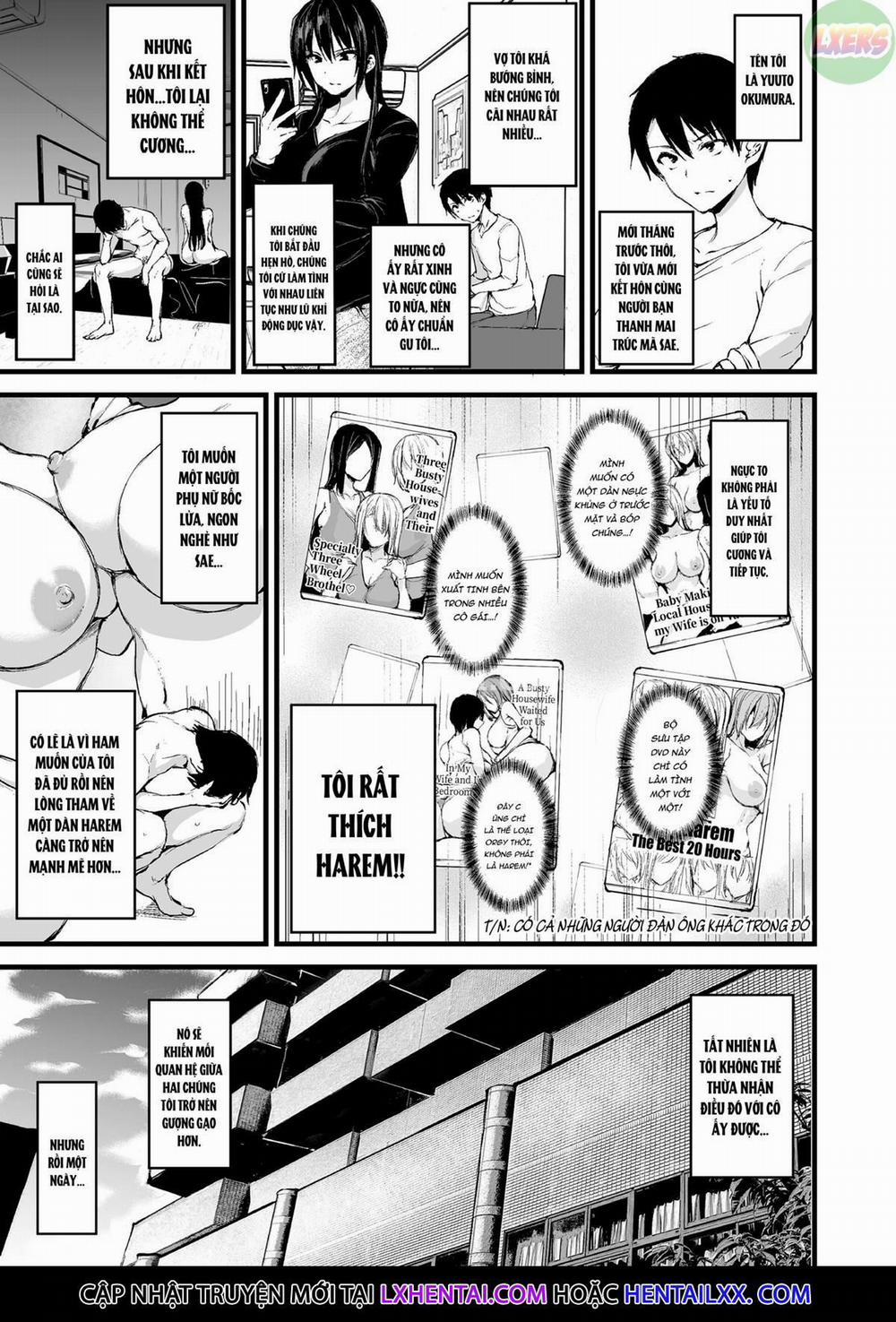 Không Cứng Được Nếu Không Có Hai Cặp Vú Khủng Cùng Lúc, Nên Vợ Tôi Đưa Cô Bạn Về Nhà 1 trang 1