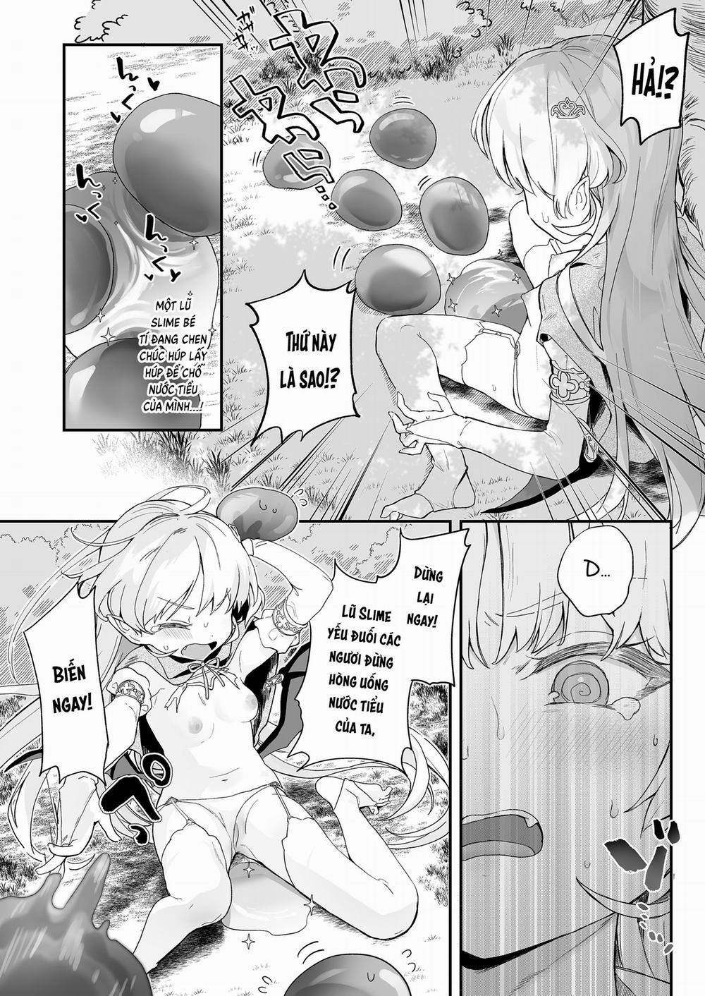 Không đời nào có chuyện ta sẽ thua một con slime dâm dục Oneshot nứng trang 13