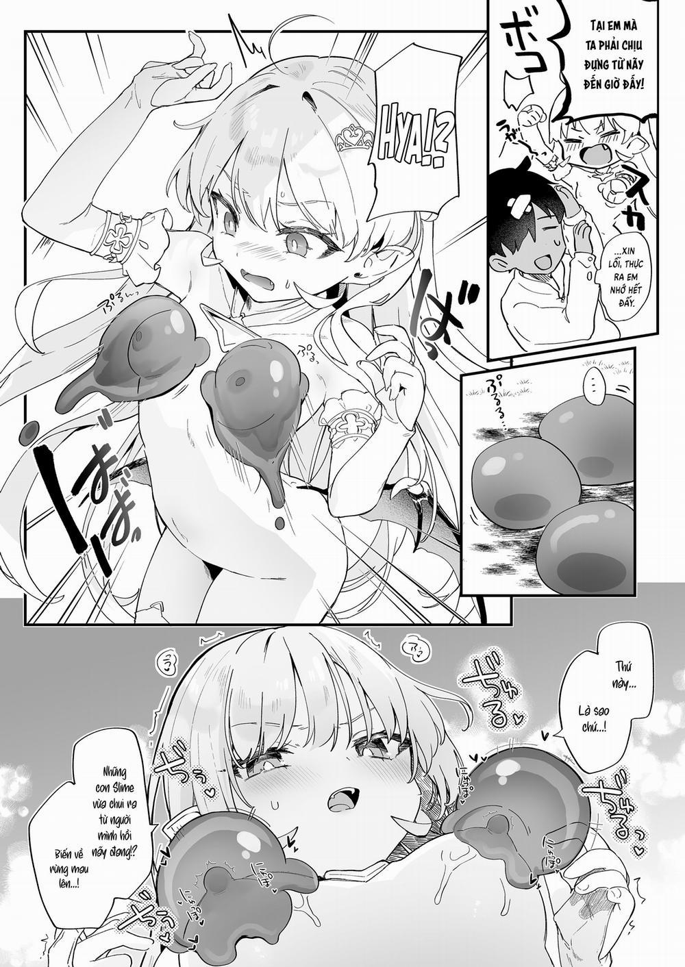 Không đời nào có chuyện ta sẽ thua một con slime dâm dục Oneshot nứng trang 27
