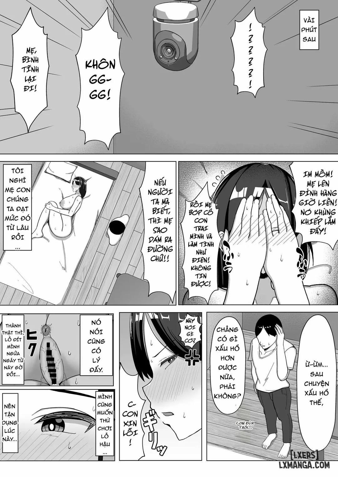 Không làm tình với mẹ thì sẽ không thoát ra được khỏi phòng 2 trang 33