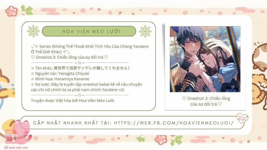 Không Thể Thoát Khỏi Tình Yêu Của Chàng Yandere Ở Thế Giới Khác 3 trang 2