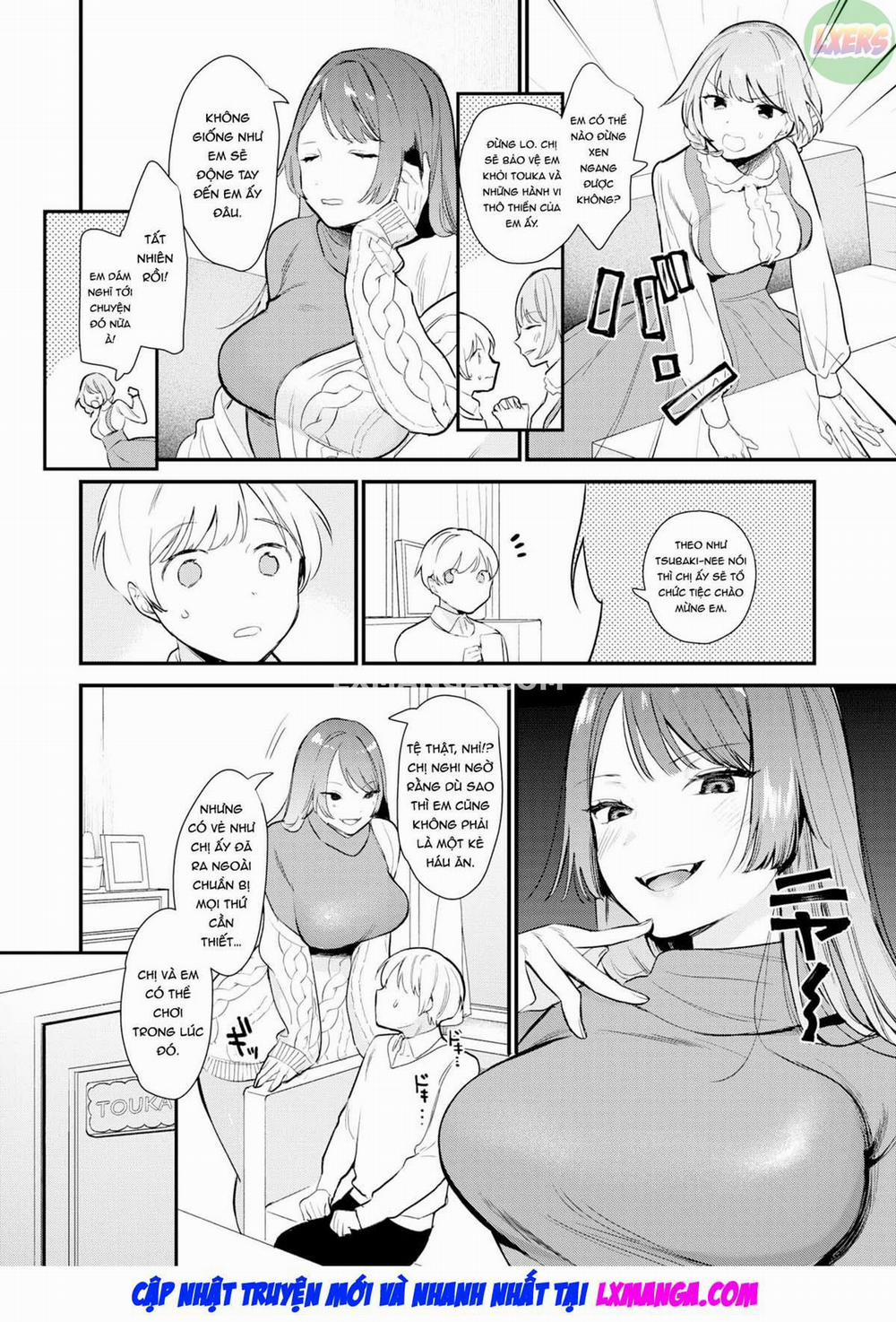 Không thoát được hai chị gái Oneshot trang 4