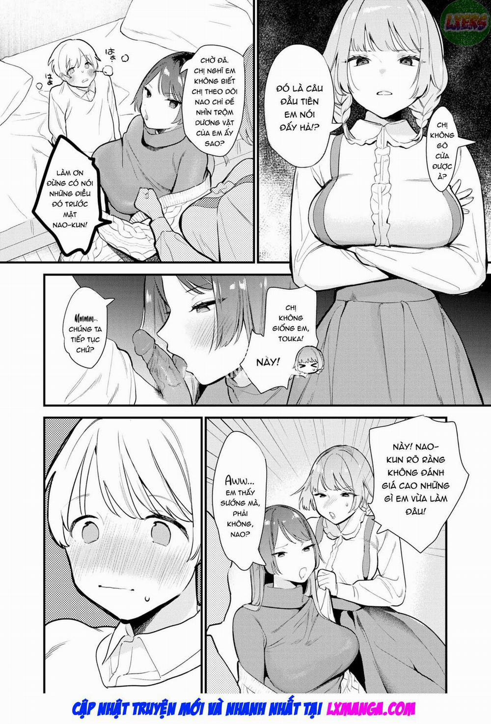 Không thoát được hai chị gái Oneshot trang 8