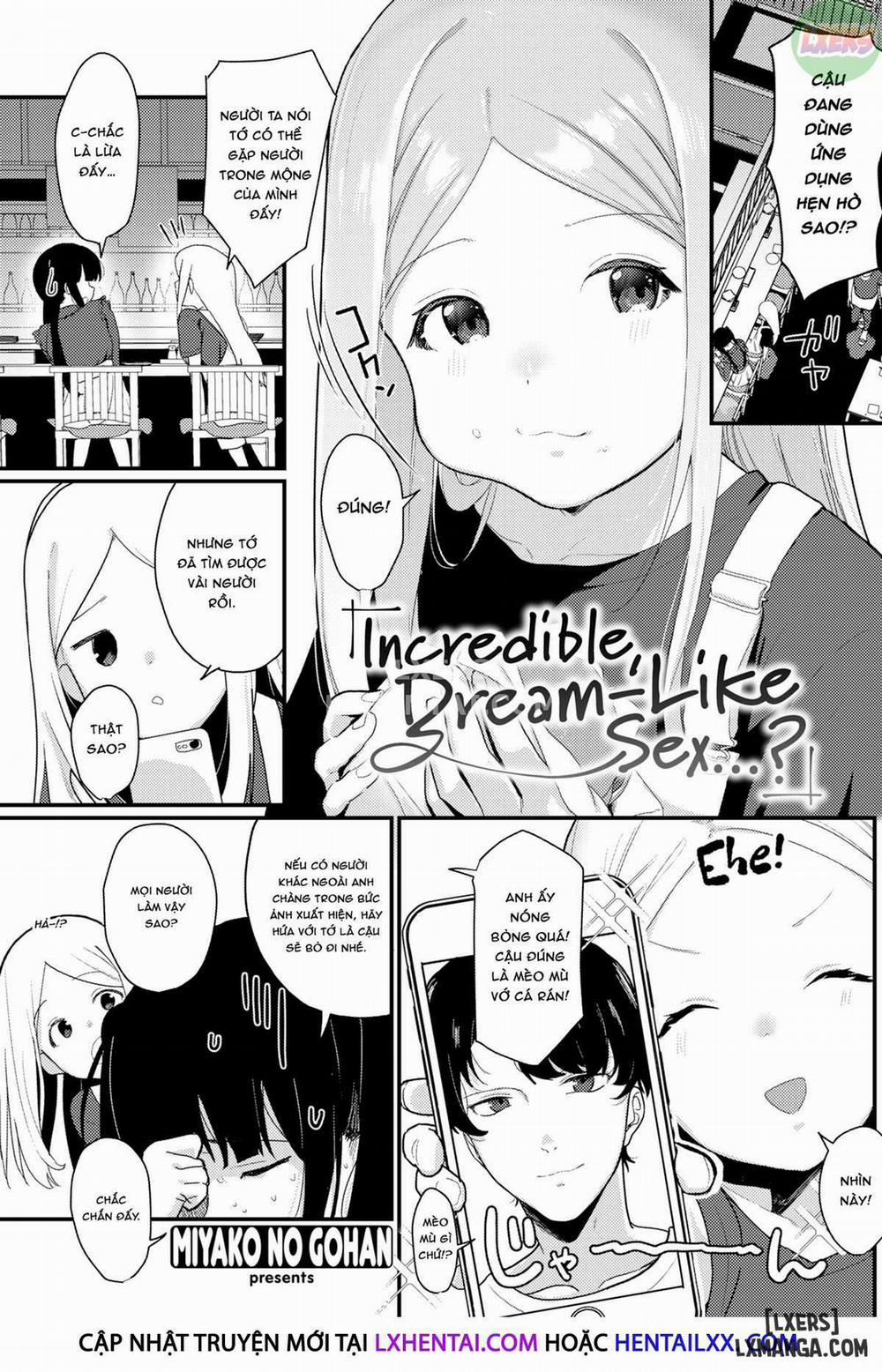 Không Tin Được, Tình Dục Như Mơ Oneshot trang 0