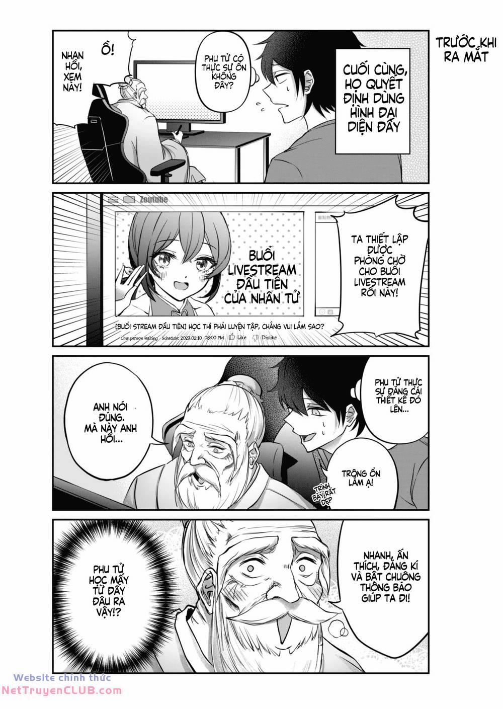 Khổng Tử Làm Vtuber 1 trang 16