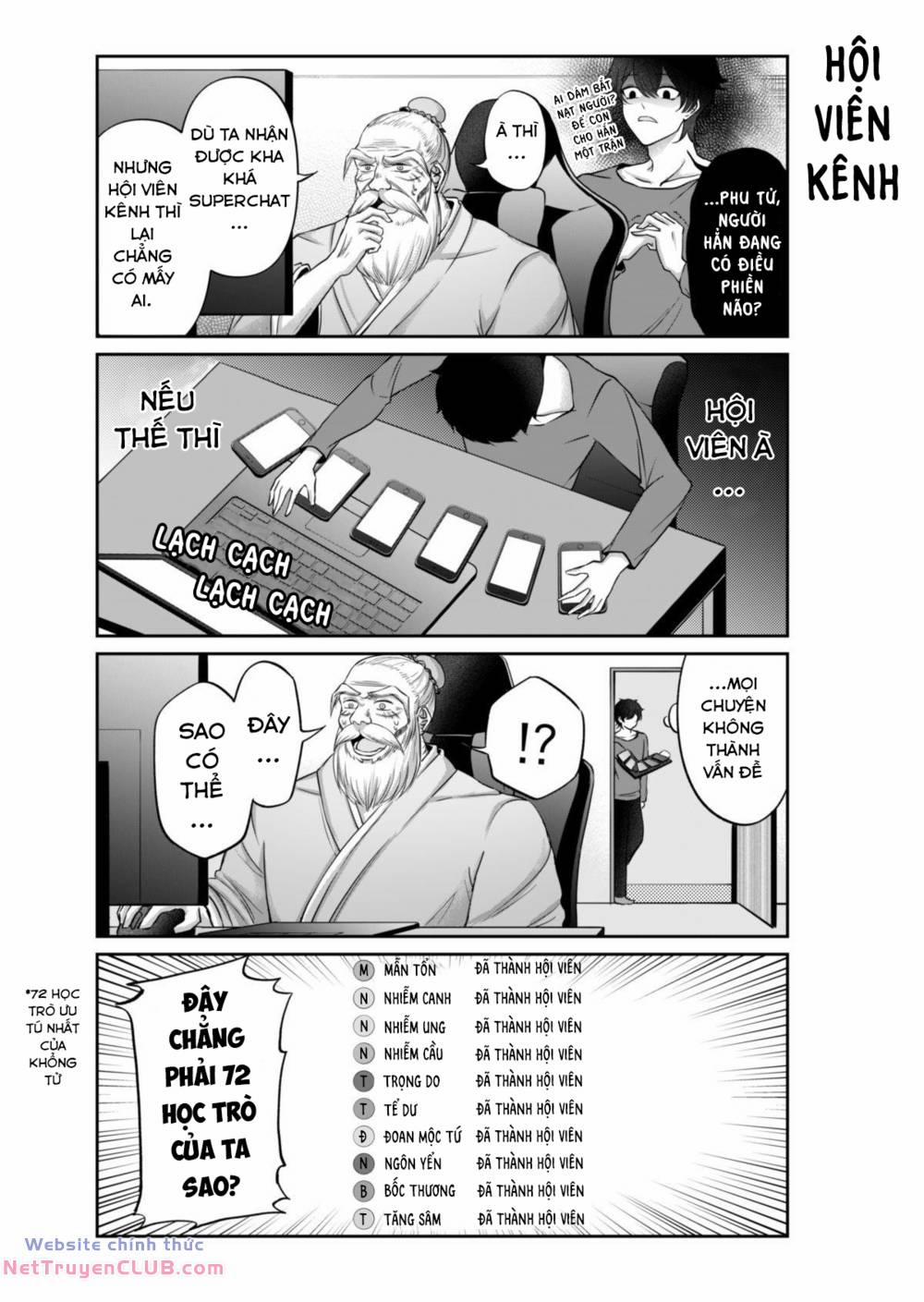Khổng Tử Làm Vtuber 4 trang 6