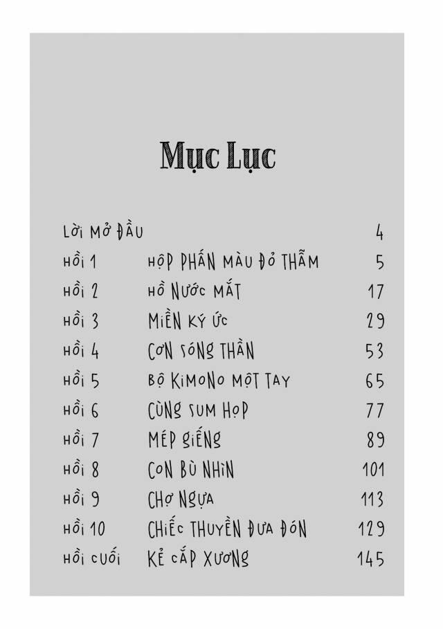 Khu Chợ Lúc Chạng Vạng Và Những Câu Chuyện Về Thế Giới Bên Kia 1 trang 3