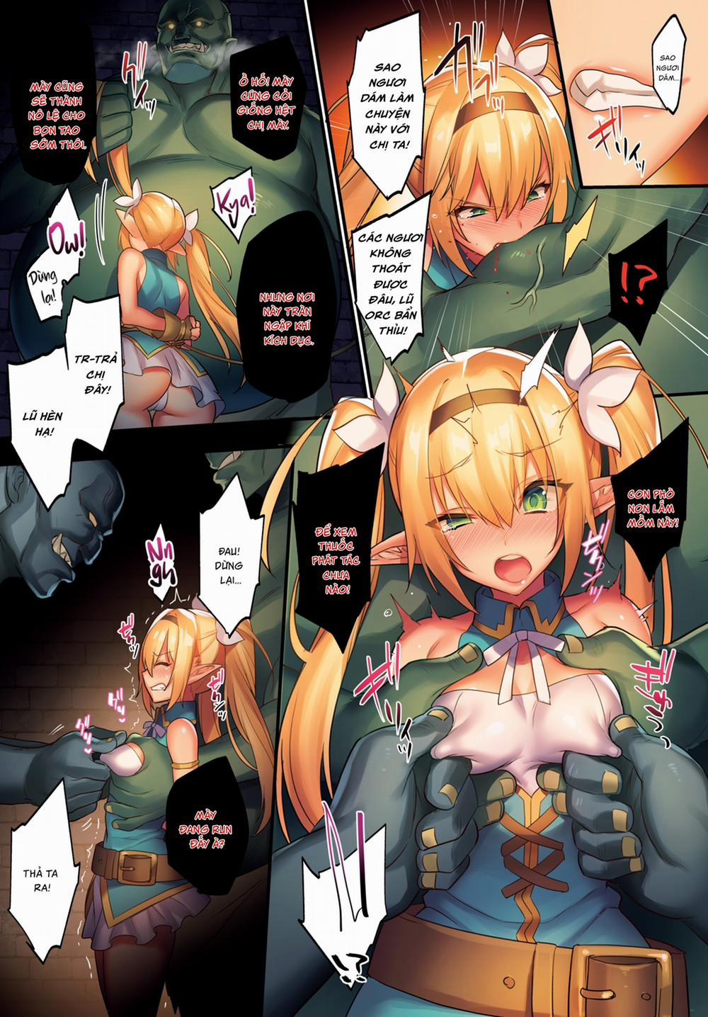 Khu rừng bạo dâm - Sự sa ngã của nàng Elf 3 thẩm du văng tung tóe trang 2