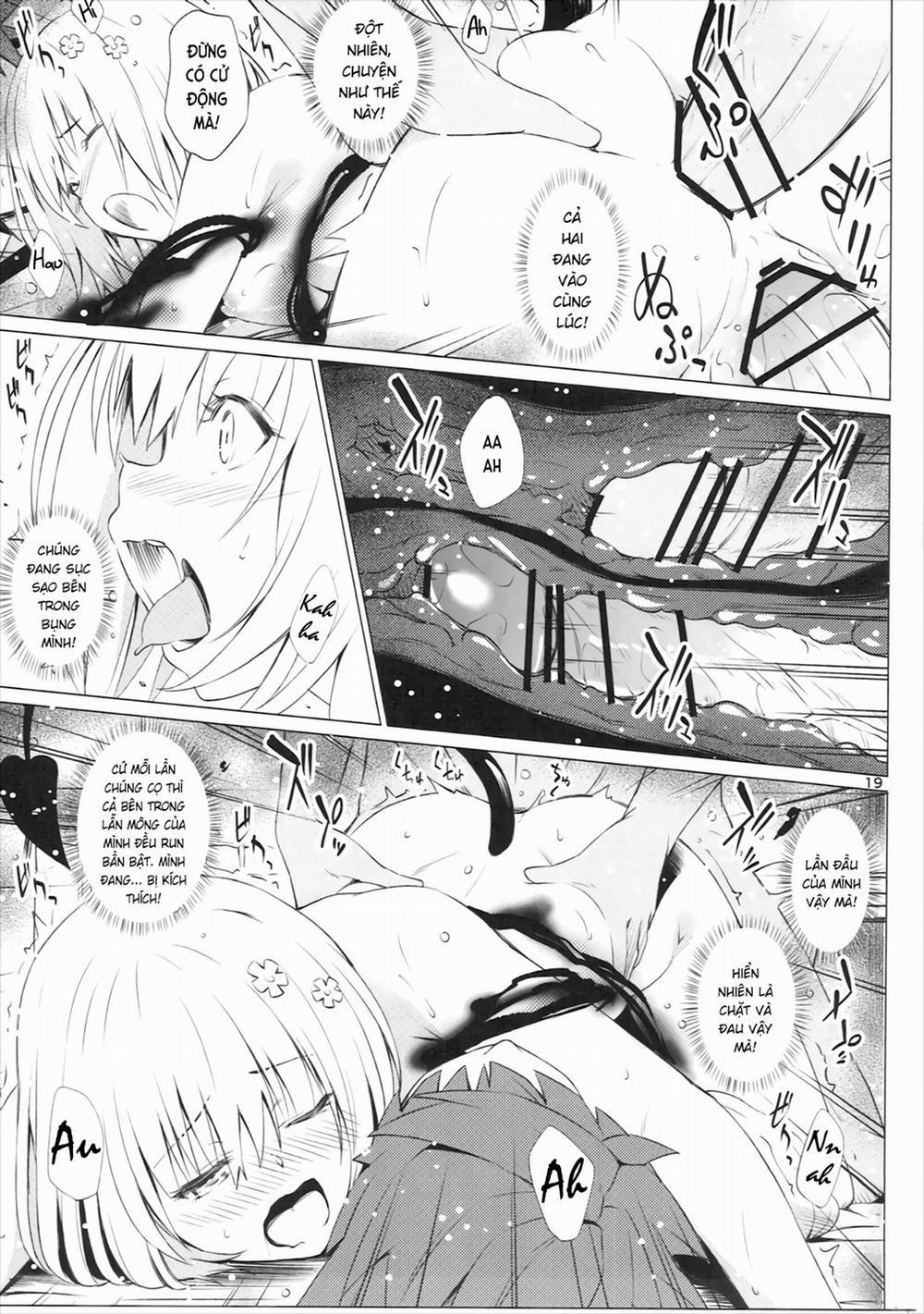 Khuất nhục skinship (To LOVE-Ru Darkness) Oneshot trang 18