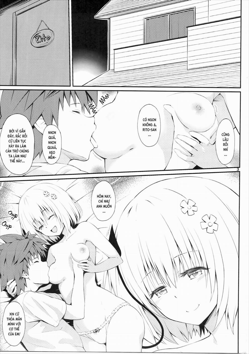 Khuất nhục skinship (To LOVE-Ru Darkness) Oneshot trang 2