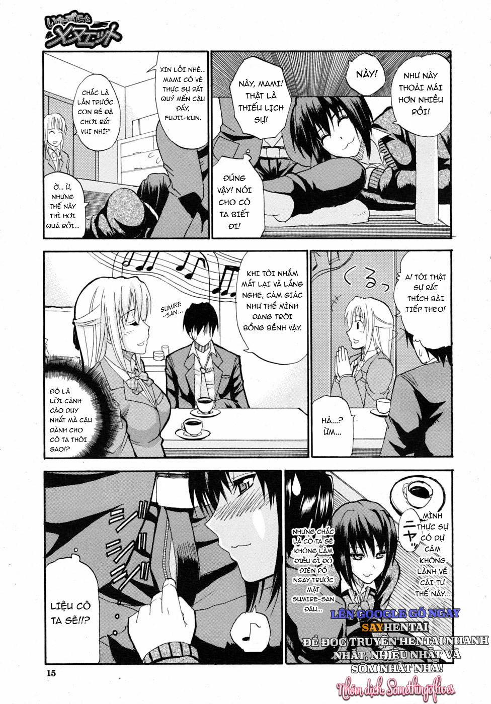 Khúc Minuet Trêu Ngươi Vũ Điệu Của Sự Khiêu Khích 1shot trang 10