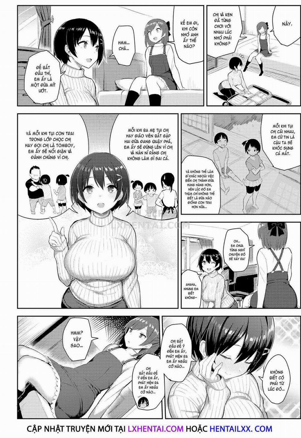 Kì nghỉ cùng người chị họ ngực khủng 1 trang 6