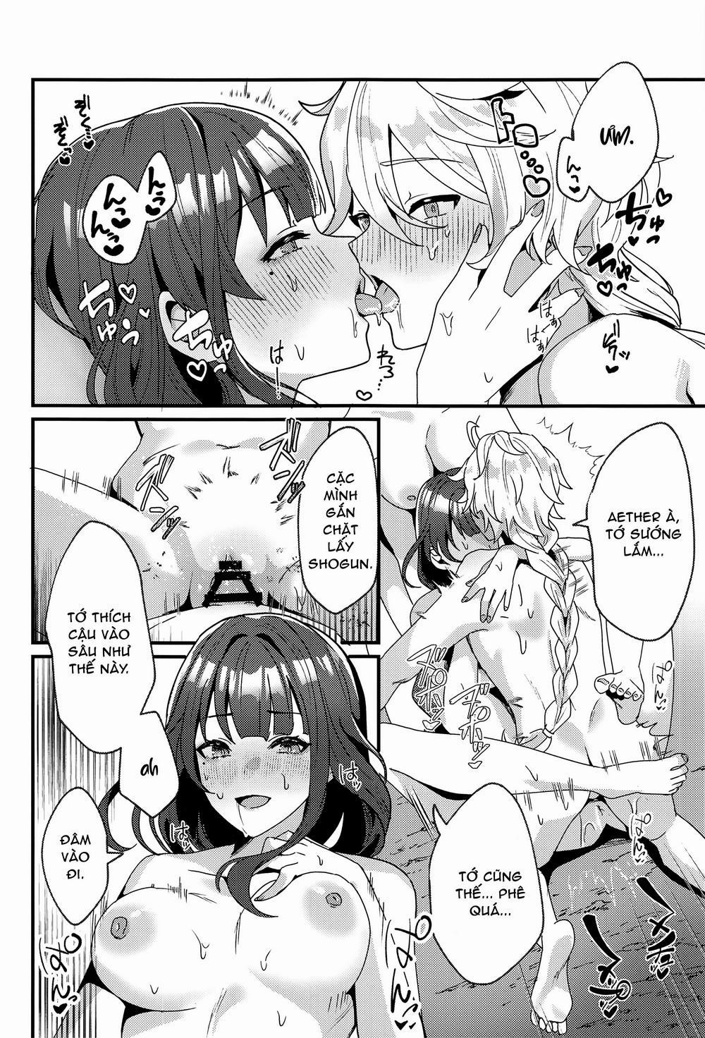 Kì nghỉ tại suối nước nóng Inazuma Khổ thân ông cháu:)))) trang 14