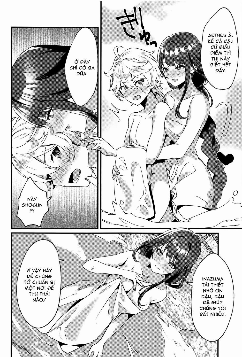 Kì nghỉ tại suối nước nóng Inazuma Khổ thân ông cháu:)))) trang 6