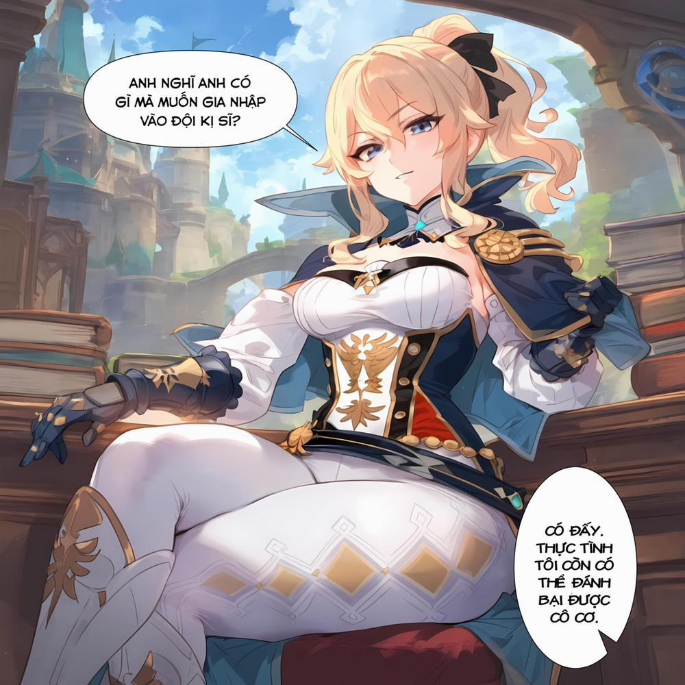 Kị sĩ bị đánh bại. (Genshin Impact) Oneshot trang 2