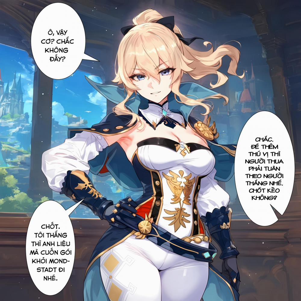Kị sĩ bị đánh bại. (Genshin Impact) Oneshot trang 3