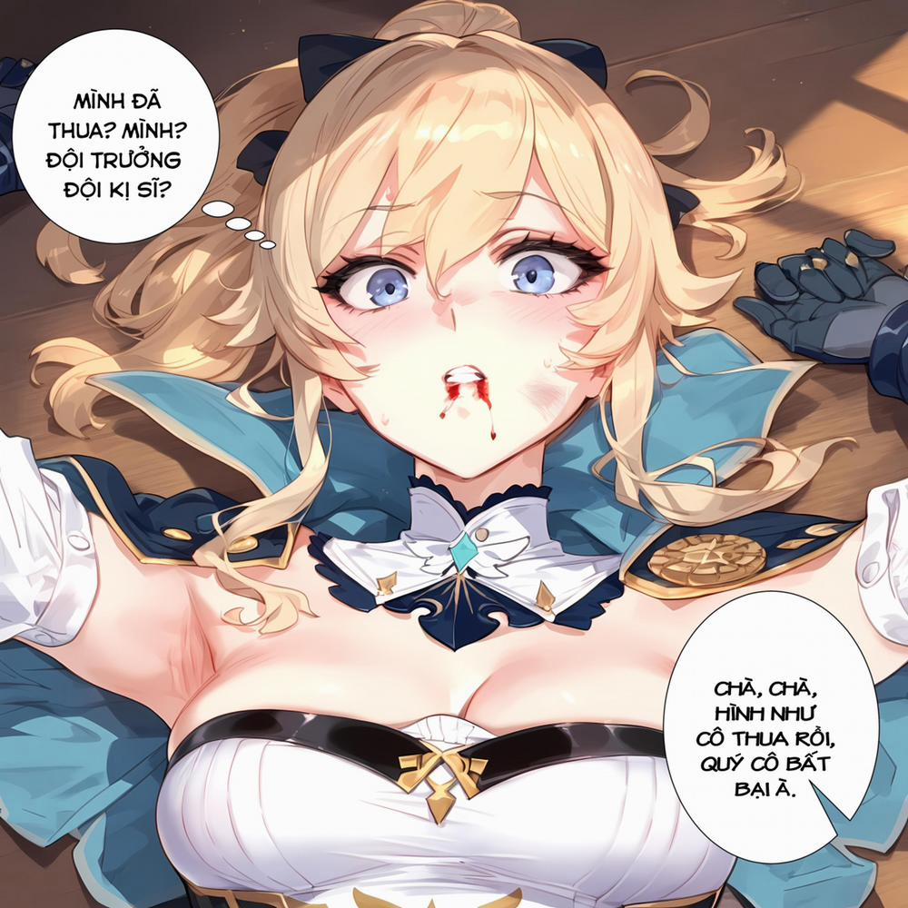 Kị sĩ bị đánh bại. (Genshin Impact) Oneshot trang 5