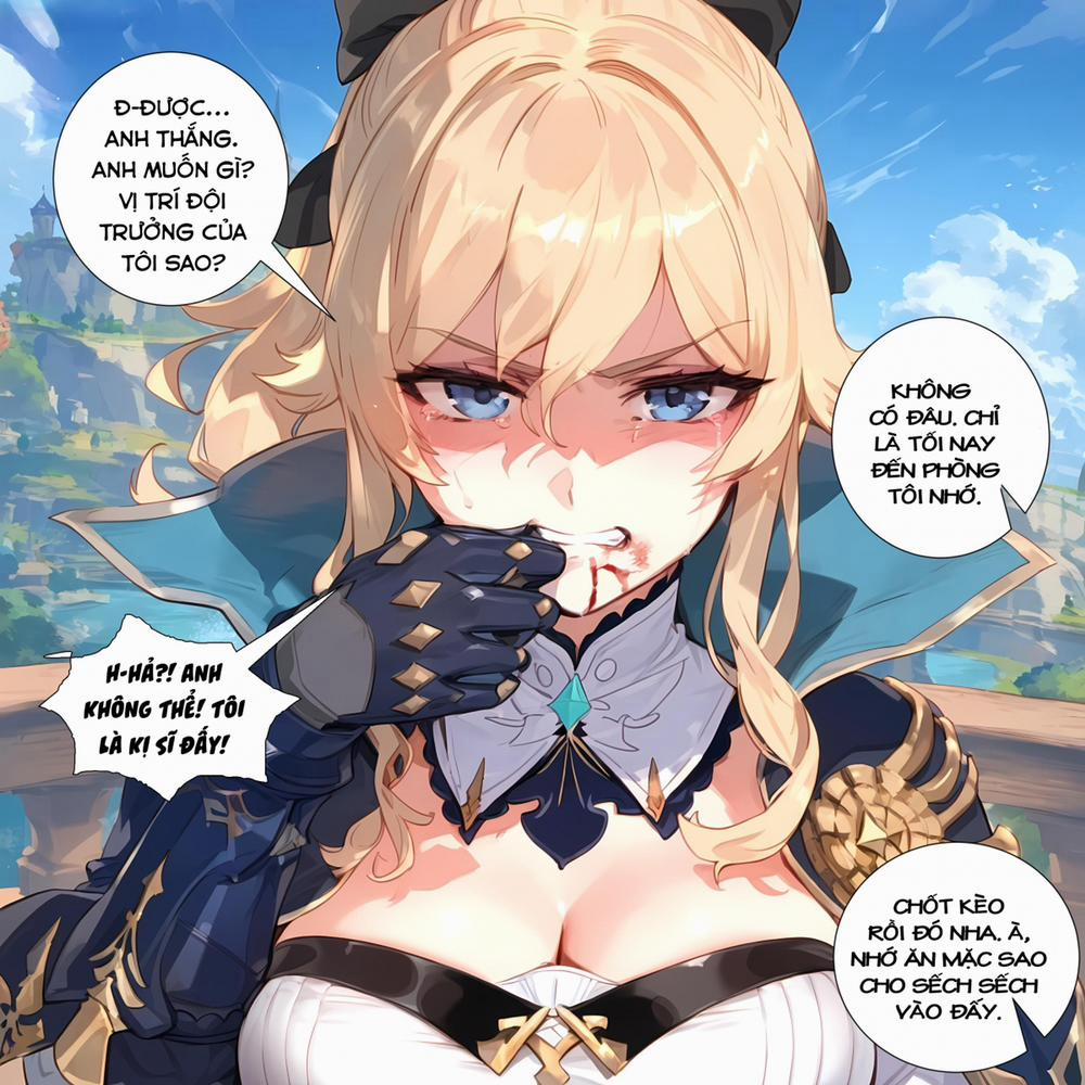 Kị sĩ bị đánh bại. (Genshin Impact) Oneshot trang 6