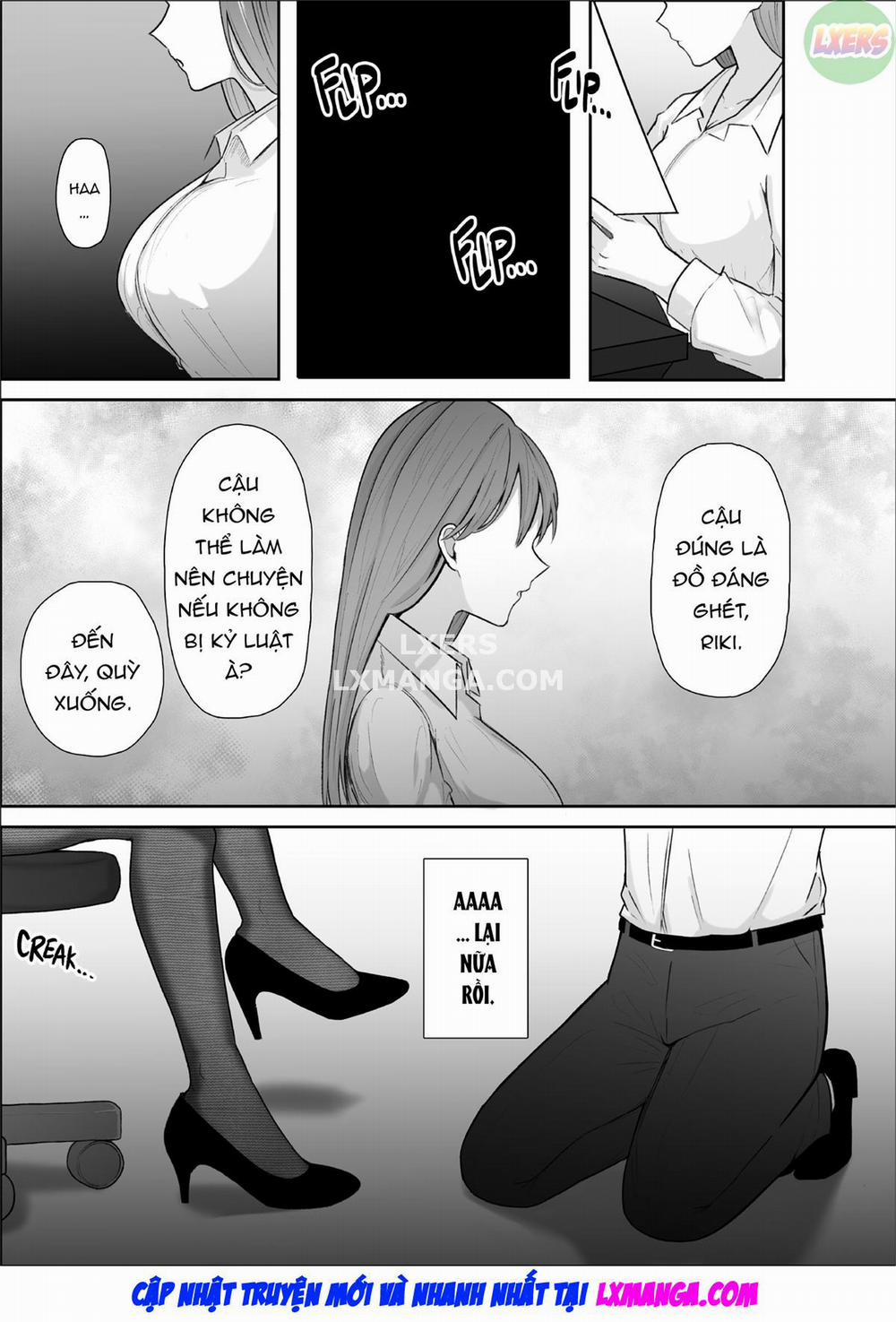 Kibishii Onna Joushi no Pet ni Natta Boku Oneshot trang 6