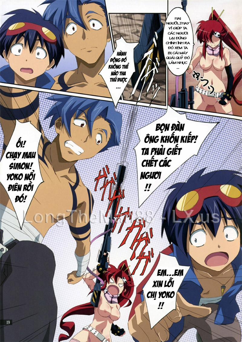 Kibun ha Yokoso (Tengen Toppa Gurren Lagann) Oneshot [Full Color] trang 17