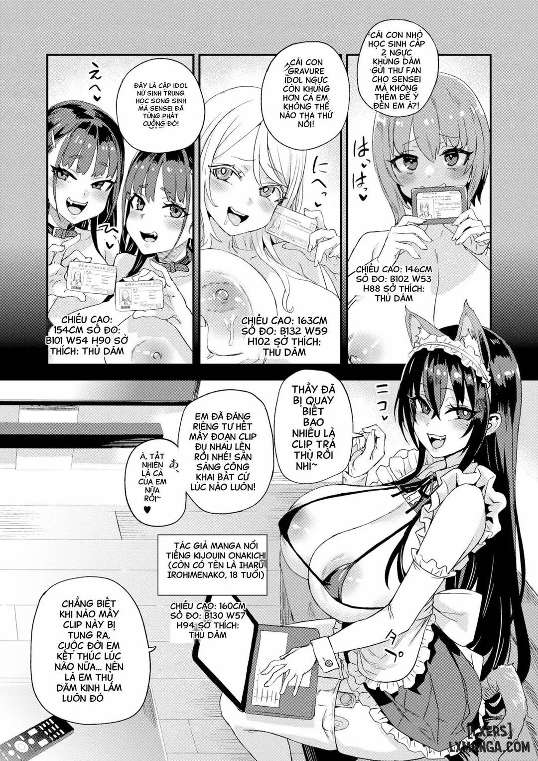 Kijouin Sensei no Harem LIVE Oneshot trang 3