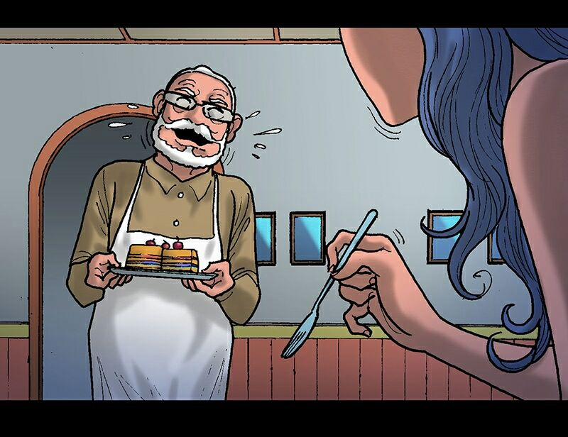 Kinh Dị Không Lời 0 0 Bánh Kem Của Bố trang 3