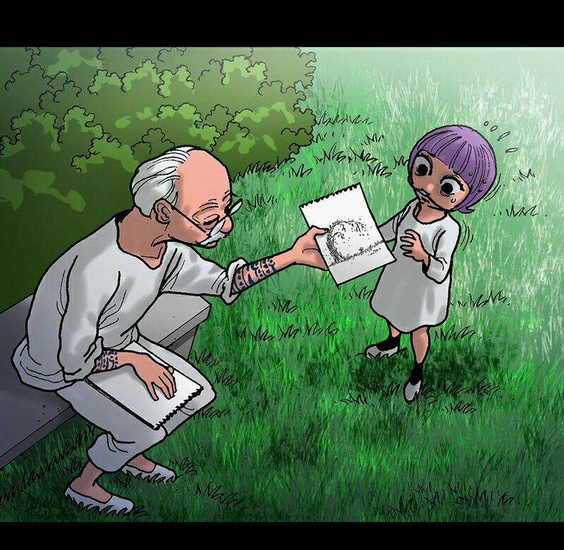 Kinh Dị Không Lời 0 0 Bức Tranh Kì Lạ trang 10