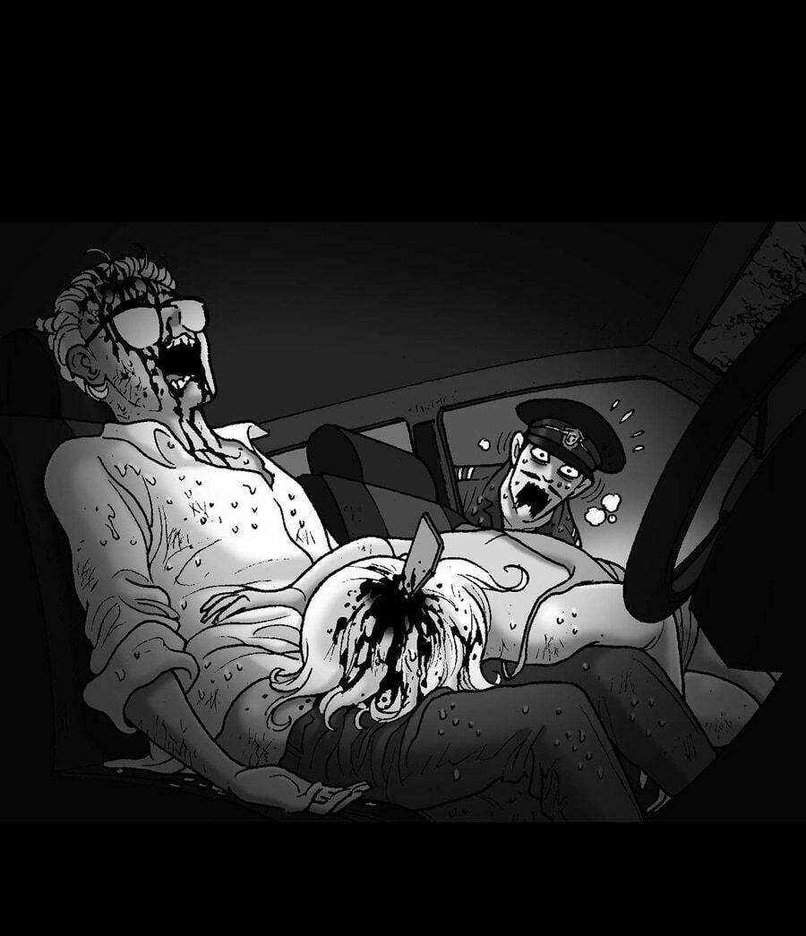 Kinh Dị Không Lời 0 0 Hung thần xa lộ trang 12