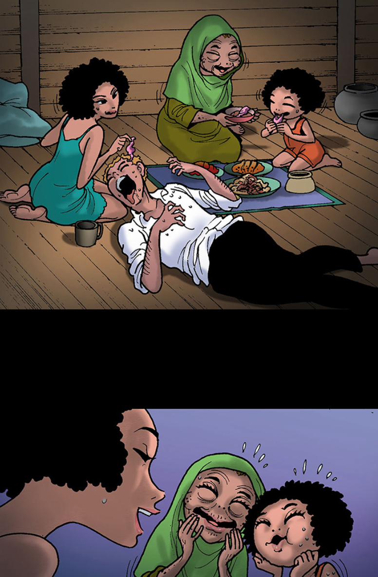 Kinh Dị Không Lời 0 Bà ngoại trang 5