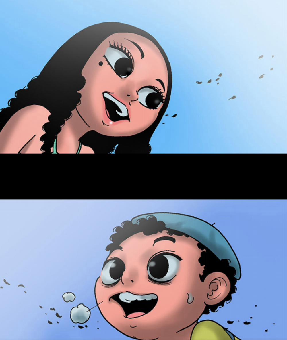 Kinh Dị Không Lời 0 Bạn thuở nhỏ trang 2