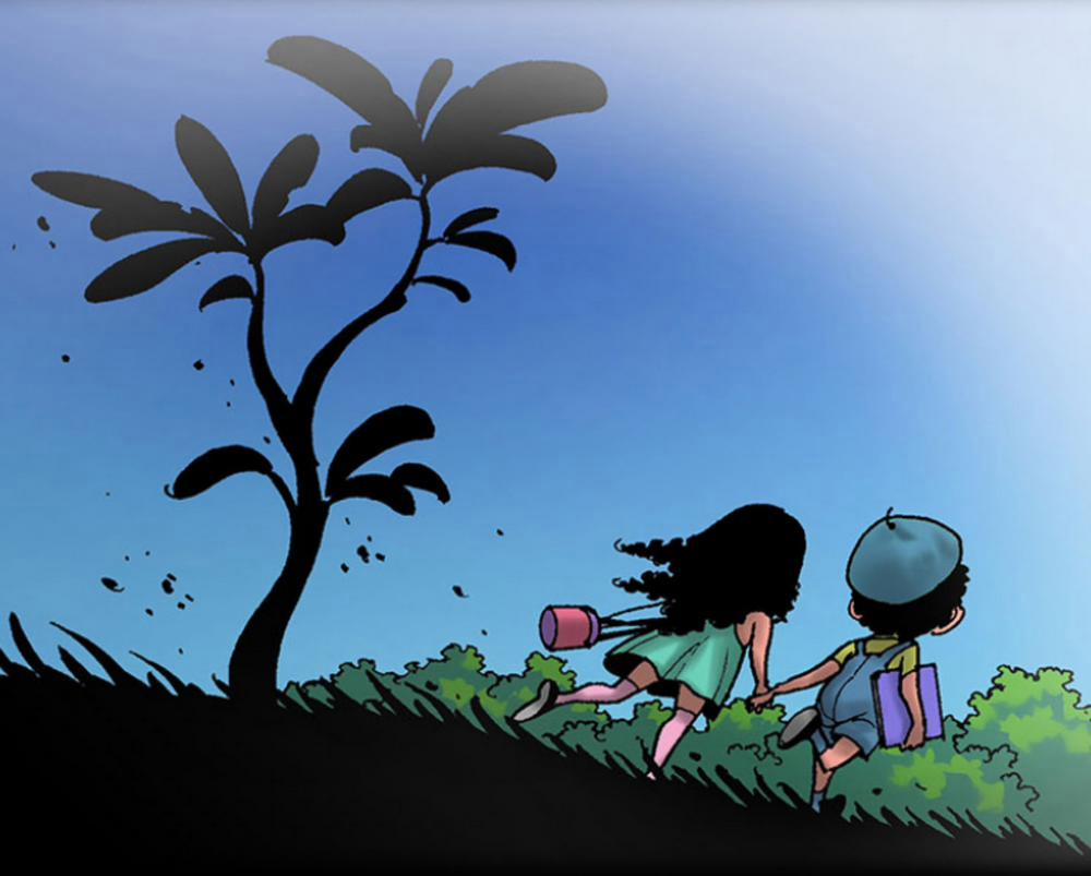 Kinh Dị Không Lời 0 Bạn thuở nhỏ trang 3