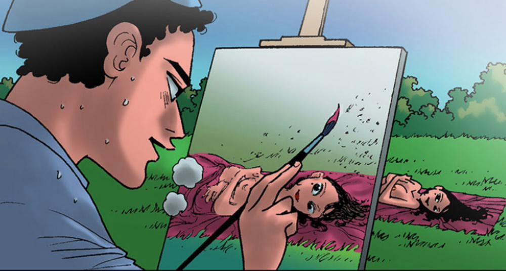 Kinh Dị Không Lời 0 Bạn thuở nhỏ trang 9