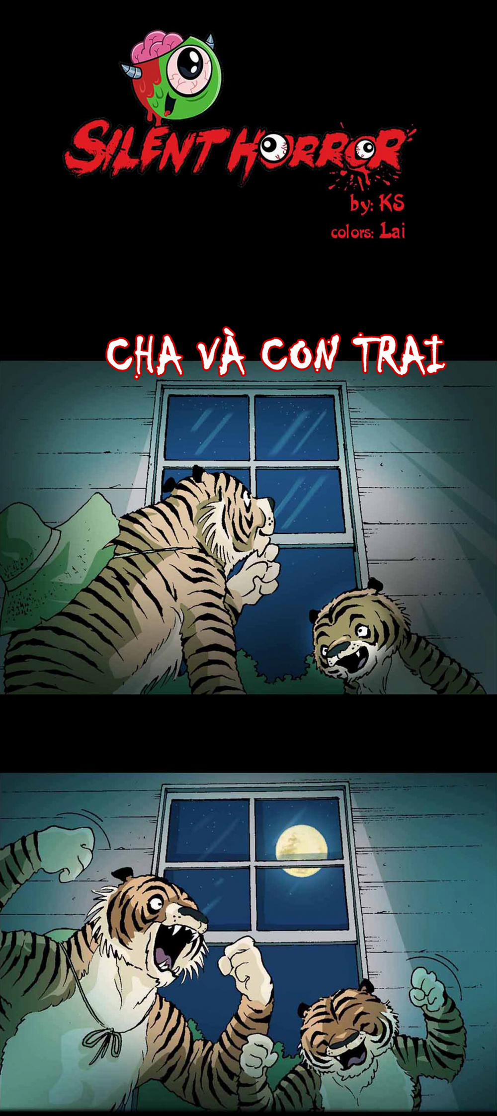 Kinh Dị Không Lời 0 Cha 0 Con Trai trang 0