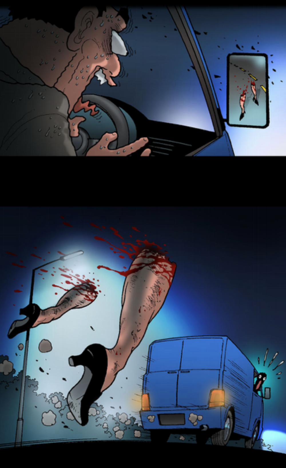 Kinh Dị Không Lời 0 Chân dài trang 9