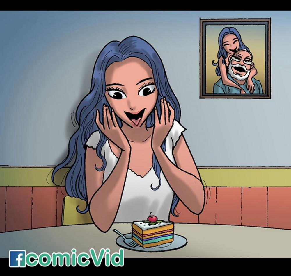 Kinh Dị Không Lời 0 Chiếc bánh của bố trang 1