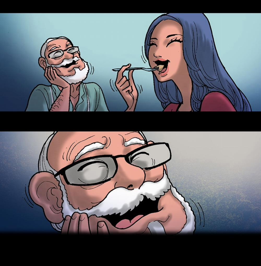 Kinh Dị Không Lời 0 Chiếc bánh của bố trang 6