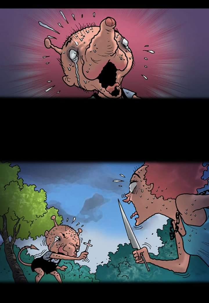 Kinh Dị Không Lời 0 Chữ thập trang 9