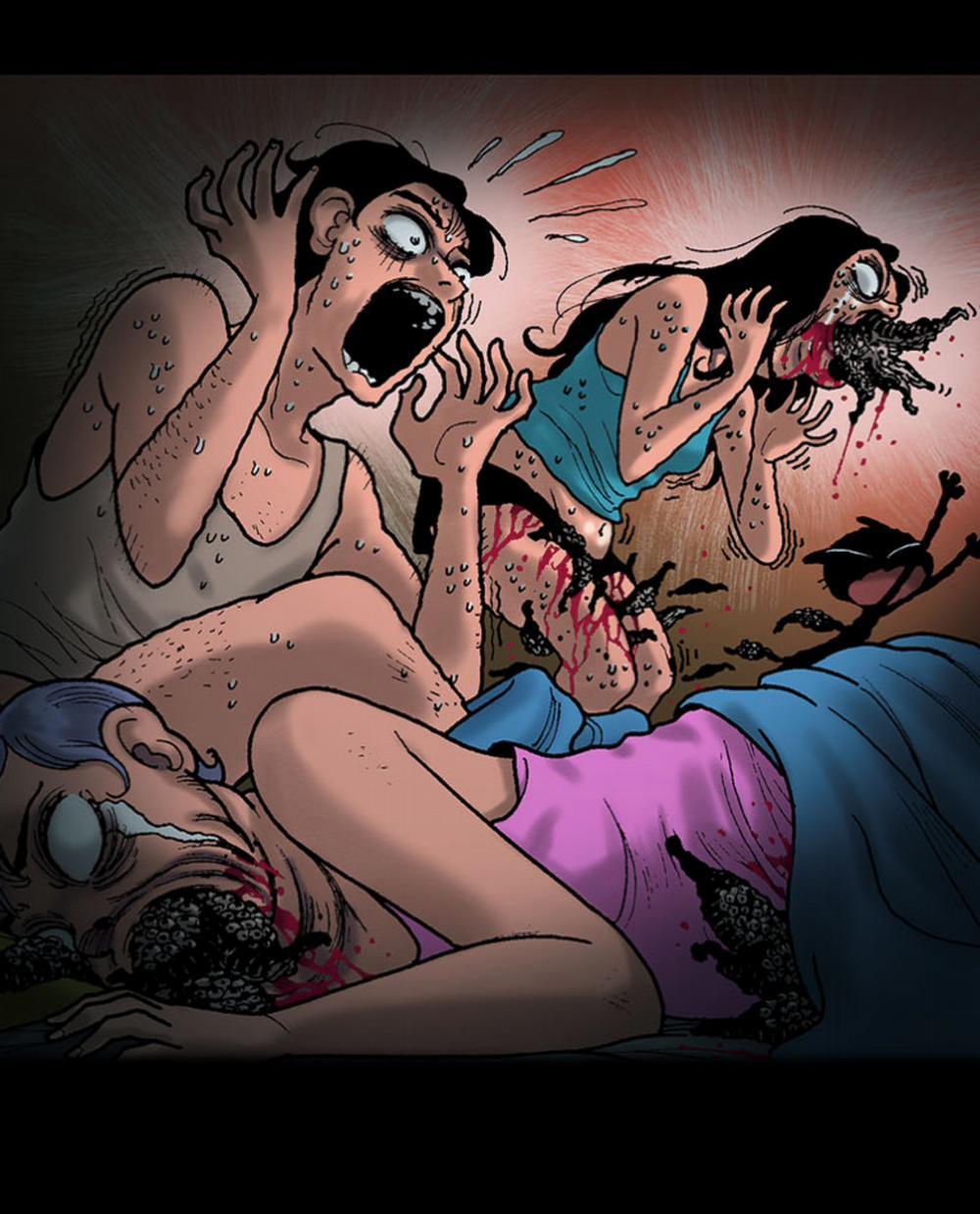 Kinh Dị Không Lời 0 Con đỉa trang 10