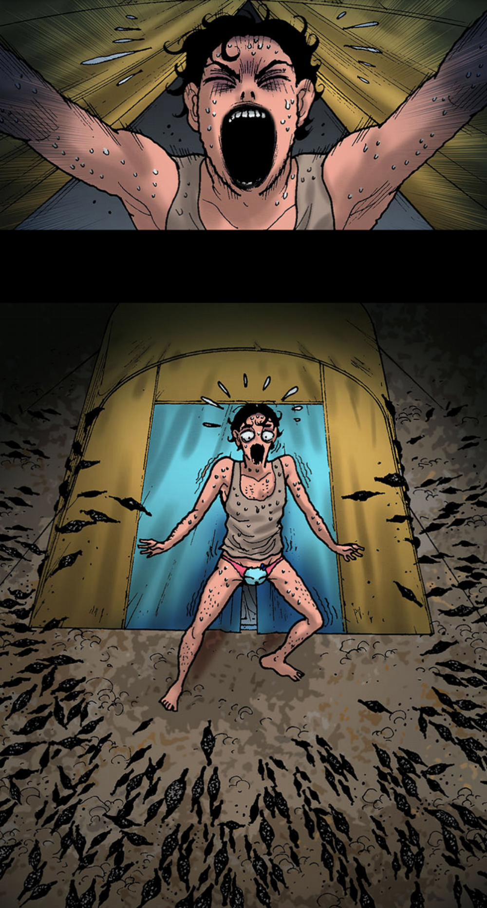 Kinh Dị Không Lời 0 Con đỉa trang 11