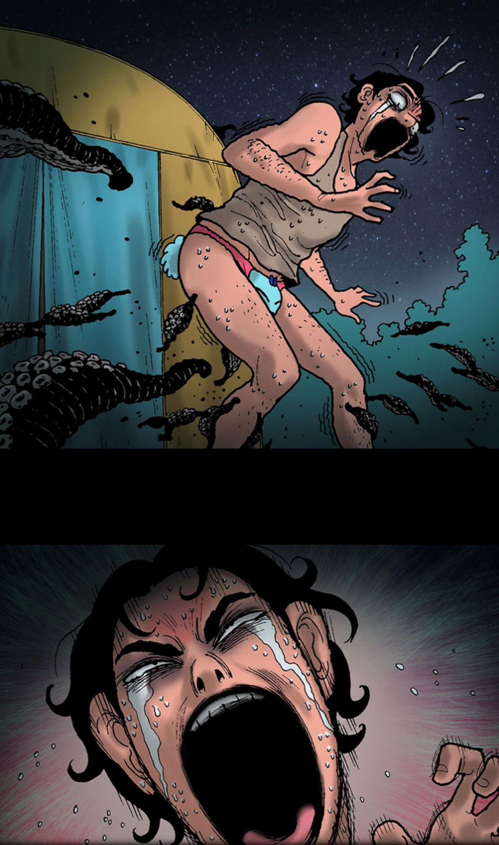 Kinh Dị Không Lời 0 Con đỉa trang 12